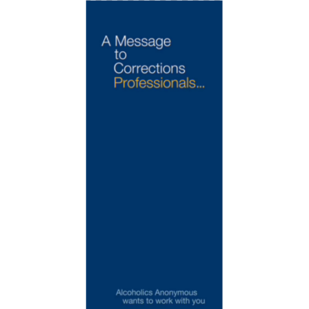 A message to Correctional Professionals