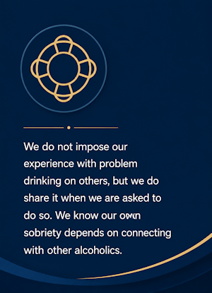 Sobriety and connection message design
